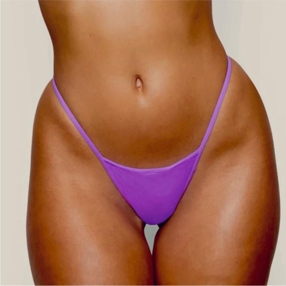 SKIMS FITS EVERYBODY T STRING THONG 💜 Ultra Violet Sz Xl (3 available)